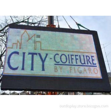 Outdoor Commercial LED Display Billboard PH12 , P12 LED Adv